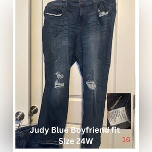 Judy Blue Boyfriend fit size 24W